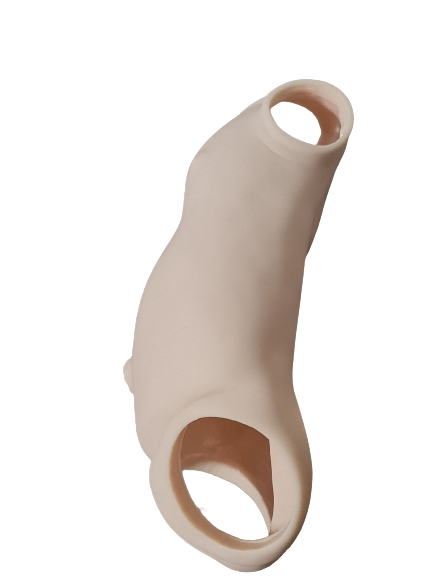 Torso Female Vinyl Belly and Back Unpainted