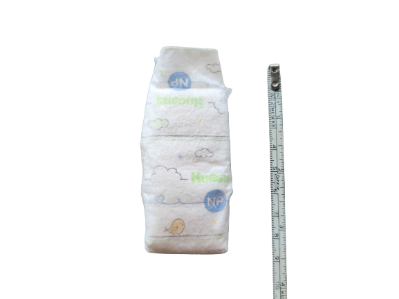 Huggies NANO Preemie Nappies Pkt of 2 5" -8" Approx Teeny Tiny Reborn Baby