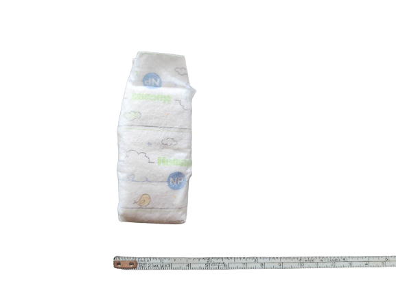 Huggies NANO Preemie Nappies Pkt of 2 5" -8" Approx Teeny Tiny Reborn Baby