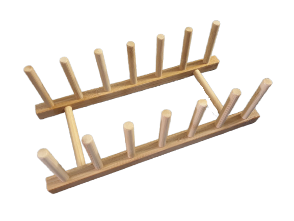 BIG 14 Peg Wooden Reborn Baby Drying Rack Stand for Limbs