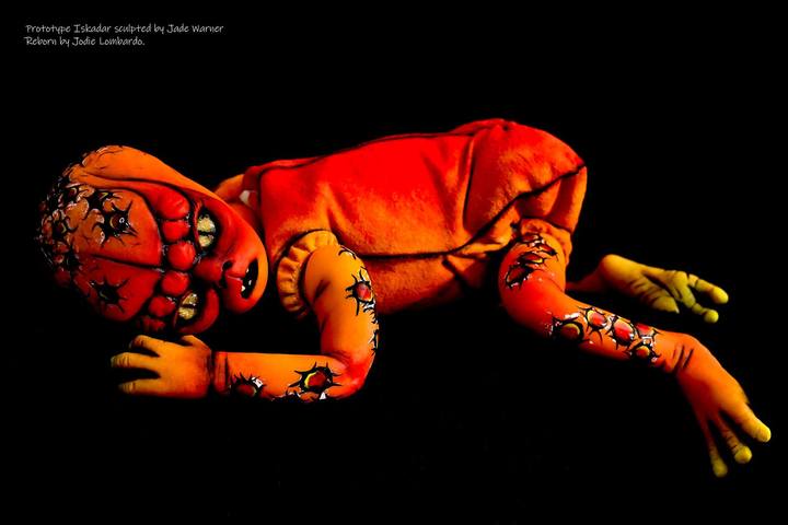 Iskadar "Alien" by Jade Warner Unpainted Reborn Baby kit Only