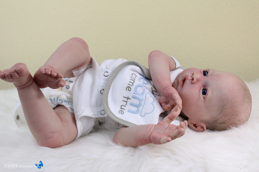 Lulu by Jen Printy 22" Unpainted KIT Reborn Baby Doll