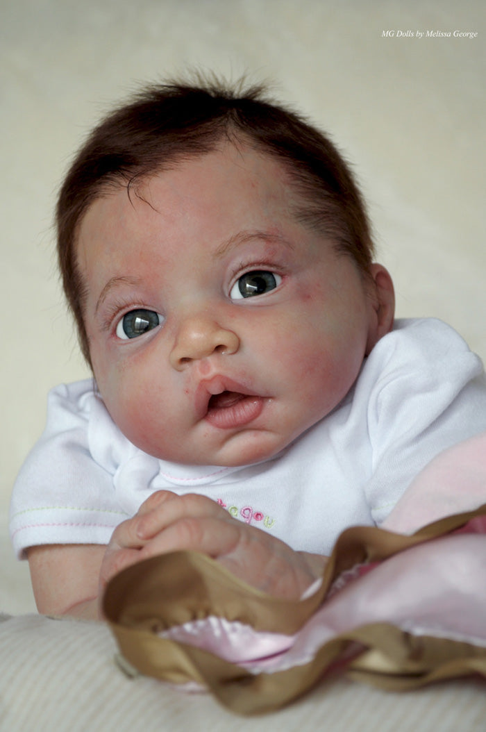 Lulu by Jen Printy 22" Unpainted KIT Reborn Baby Doll