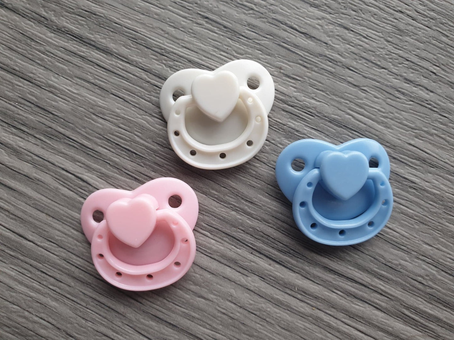 Micro Preemie White Magnetic Dummy Pacifier Reborn Baby Doll