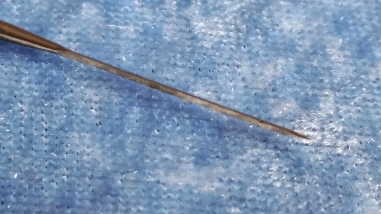 38 Gauge 3 Barb Crown Rooting Hair Felting Needles Pack of 10 Reborn Baby