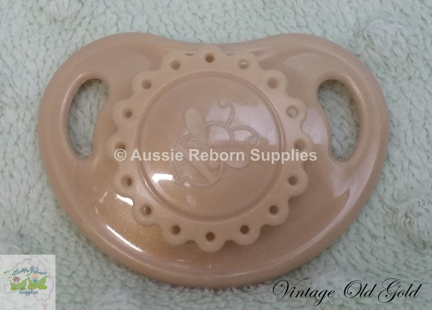 HoneyBug Precious Vintage Old Gold Magnetic Dummy Reborn Baby Doll