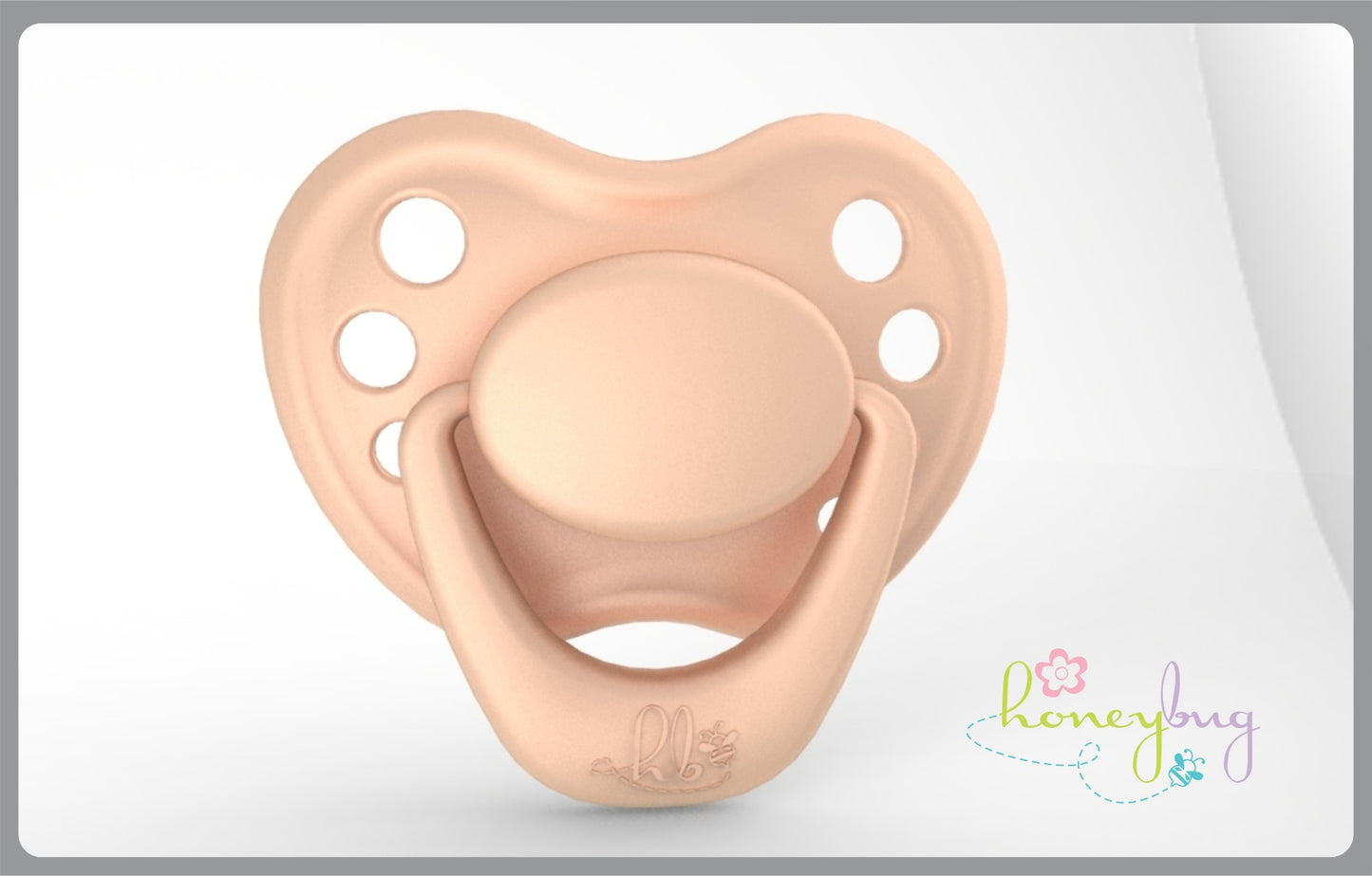 Honeybug Sweetheart Design Magnetic Dummy Just Peachy Reborn Baby