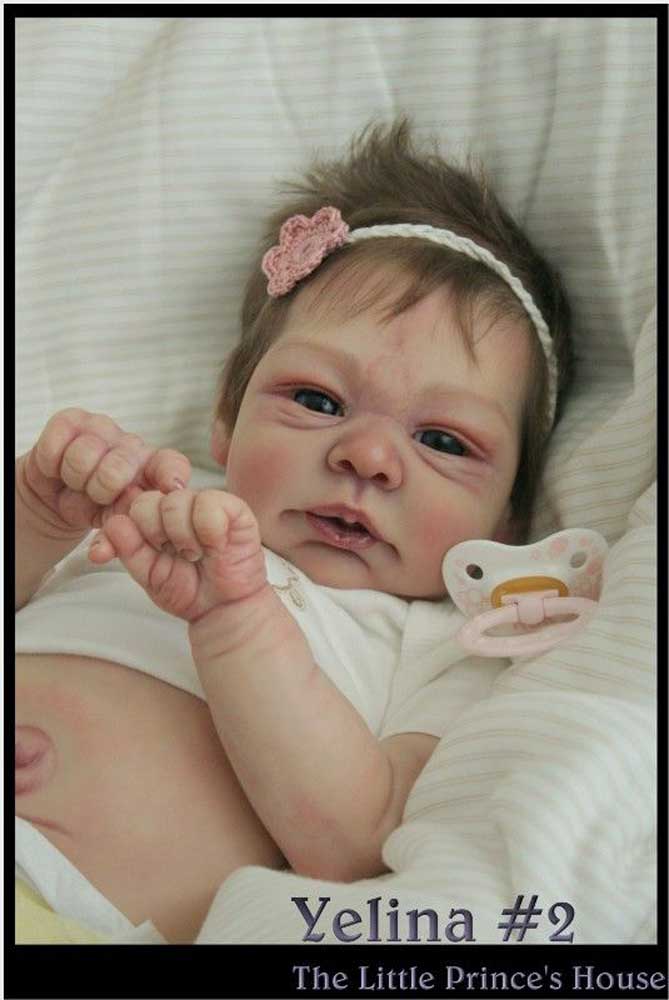 Yelina by Elisa Marx 20" Unpainted KIT ONLY Reborn Baby Doll