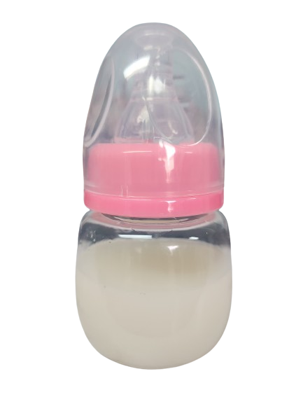 Reborn Baby Girl Bottle Prop 60ml Short with NO FLOW baby Teat