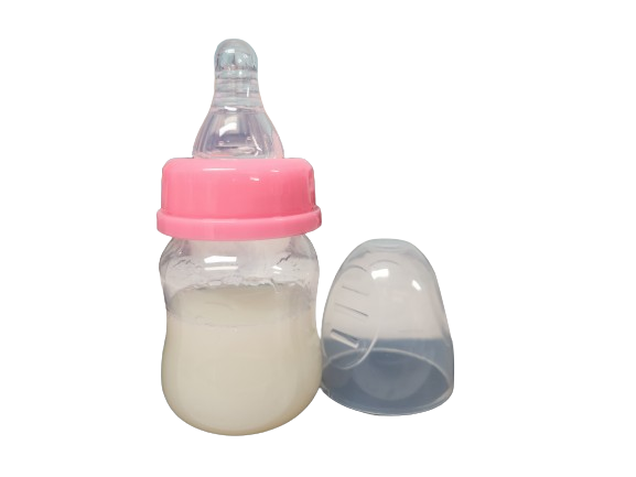 Reborn Baby Girl Bottle Prop 60ml Tall with NO FLOW baby Teat