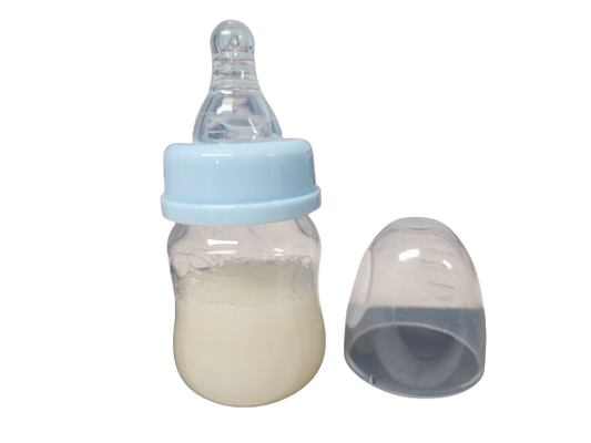 Reborn Baby Boy Bottle Prop 60ml Tall with NO FLOW baby Teat