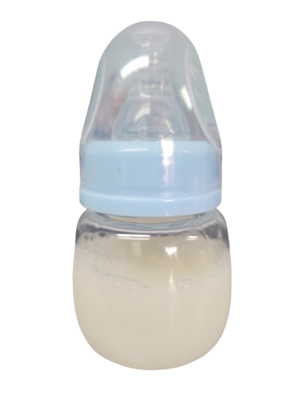 Reborn Baby Boy Bottle Prop 60ml Short with NO FLOW baby Teat