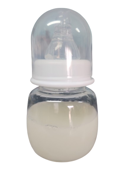Reborn Baby Unisex White Short Bottle Prop 60ml with NO FLOW baby Teat