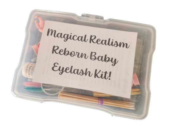Reborn Baby Eyelash Kit with Accessories