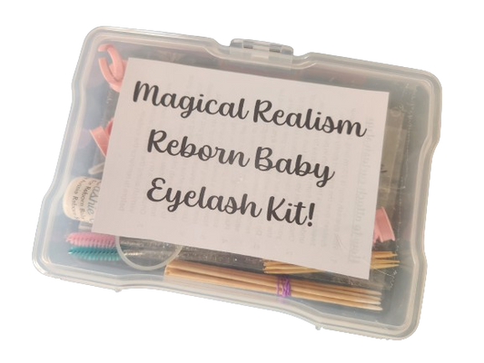 Reborn Baby Eyelash Kit with Accessories