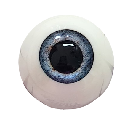 20mm Blue Grey Large Pupil Round Acrylic Eyes Reborn Baby Doll Making Supplies