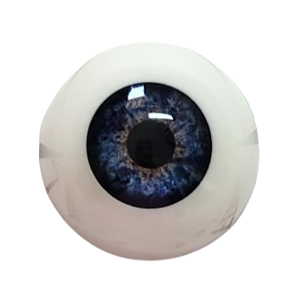 20mm Deep Blue Round Acrylic Eyes Reborn Baby Doll Making Supplies