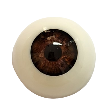 20mm Brown Round Acrylic Eyes Reborn Baby Doll Making Supplies