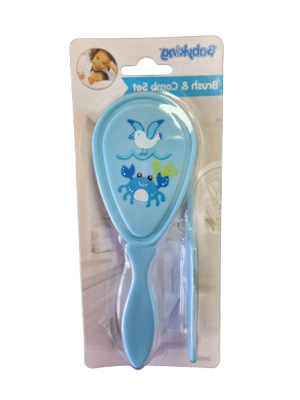 Blue Baby Brush and Comb Set