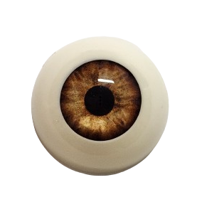20mm Light Brown Round Acrylic Eyes Reborn Baby Doll Making Supplie