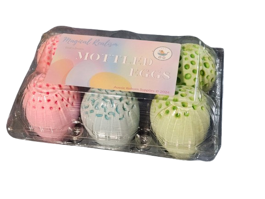 Mottled Eggs Half Dozen Sponges