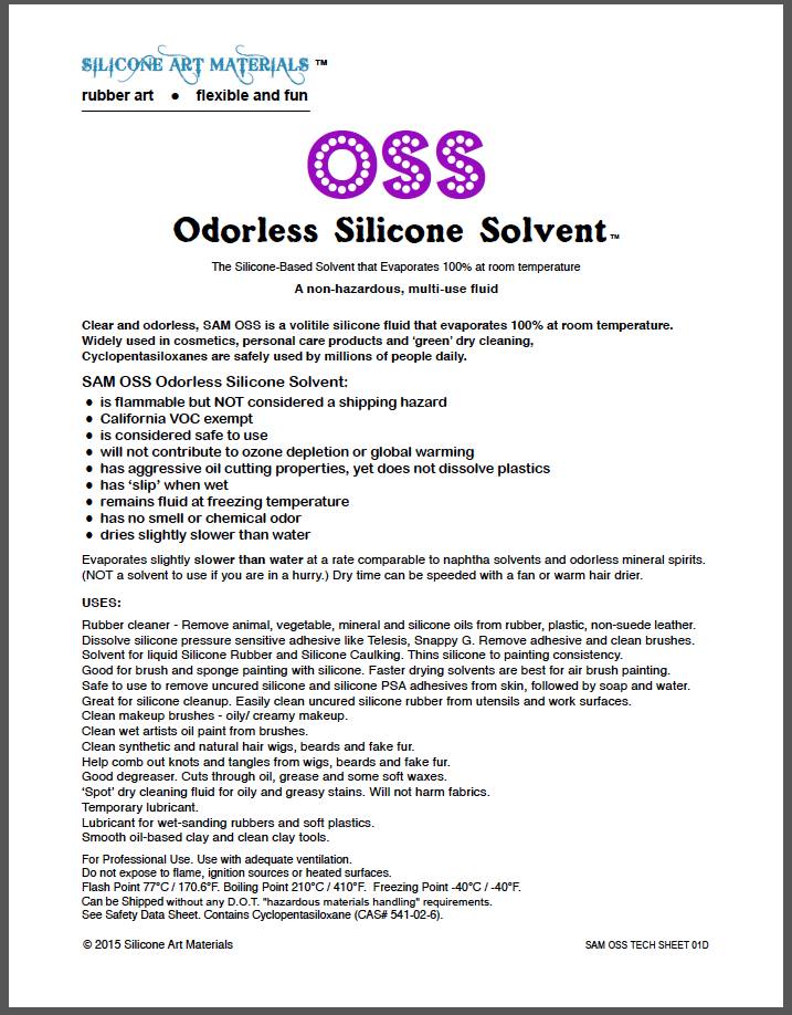 SAM 224ml Odorless Silicone Solvent