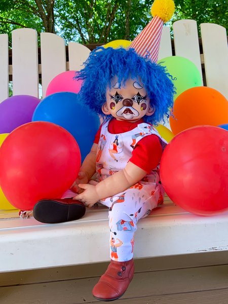 Tumbles 20-21 Clown Vinyl Doll Kit Reborn Baby Kit (Copy)