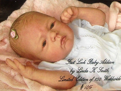 Addison by Linda K Smith 19-20" Unpainted KIT ONLY Reborn Baby Doll