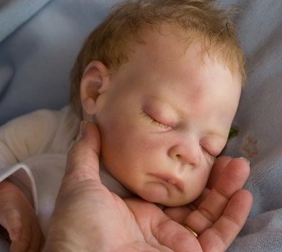Mommy Loves You by Tina Kewy 20" Unpainted Reborn Baby Doll