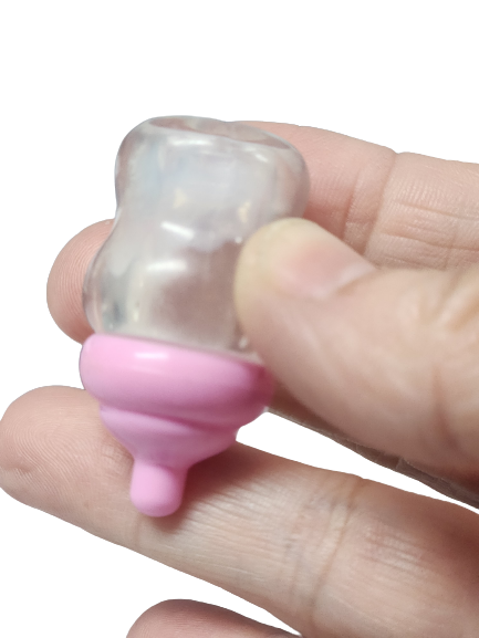 Micro Preemie Pink Reborn Baby Milk Magic Bottle