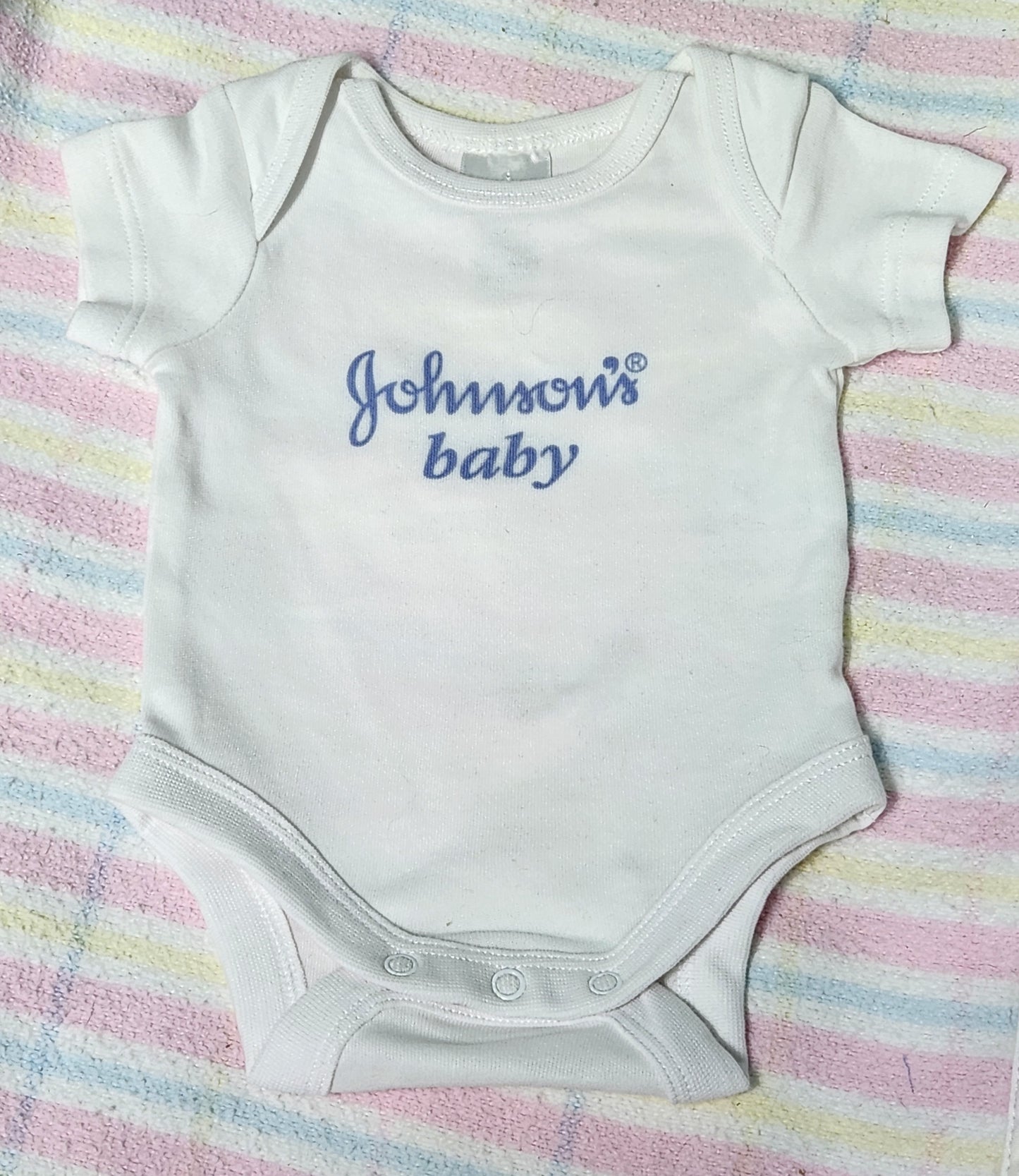 Johnson's Baby Layette ~ Baby Onesie, Mittens, Booties and Hat