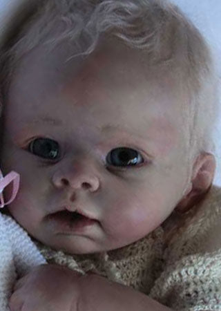 Amelie by Linda Murray 21" Unpainted KIT ONLY Reborn Baby Doll