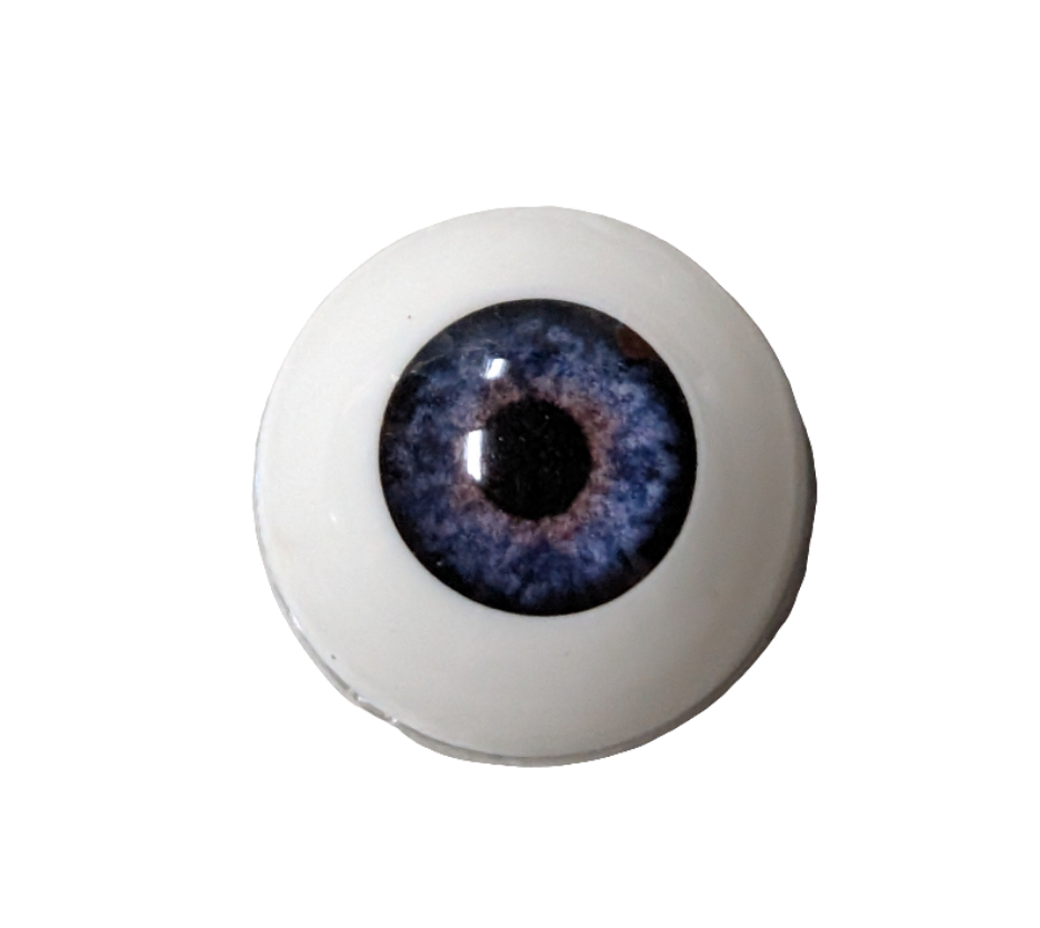 14mm Deep Blue Round Acrylic Eyes Reborn Baby Doll Making Supplies