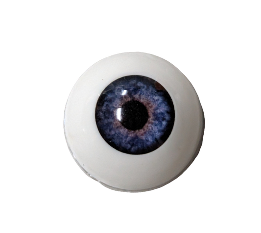 14mm Deep Blue Round Acrylic Eyes Reborn Baby Doll Making Supplies