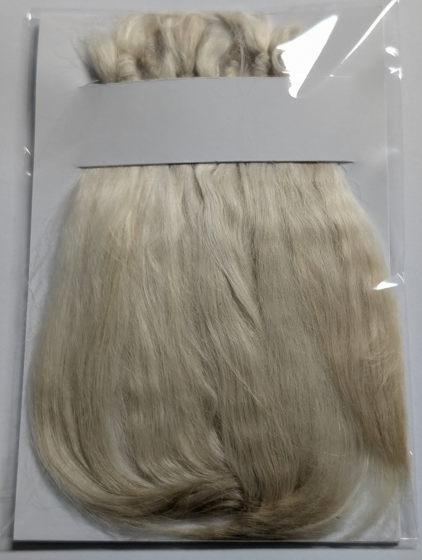 10gm Premium Frosted Blonde Straight Mohair Magical Realism Tender Strands