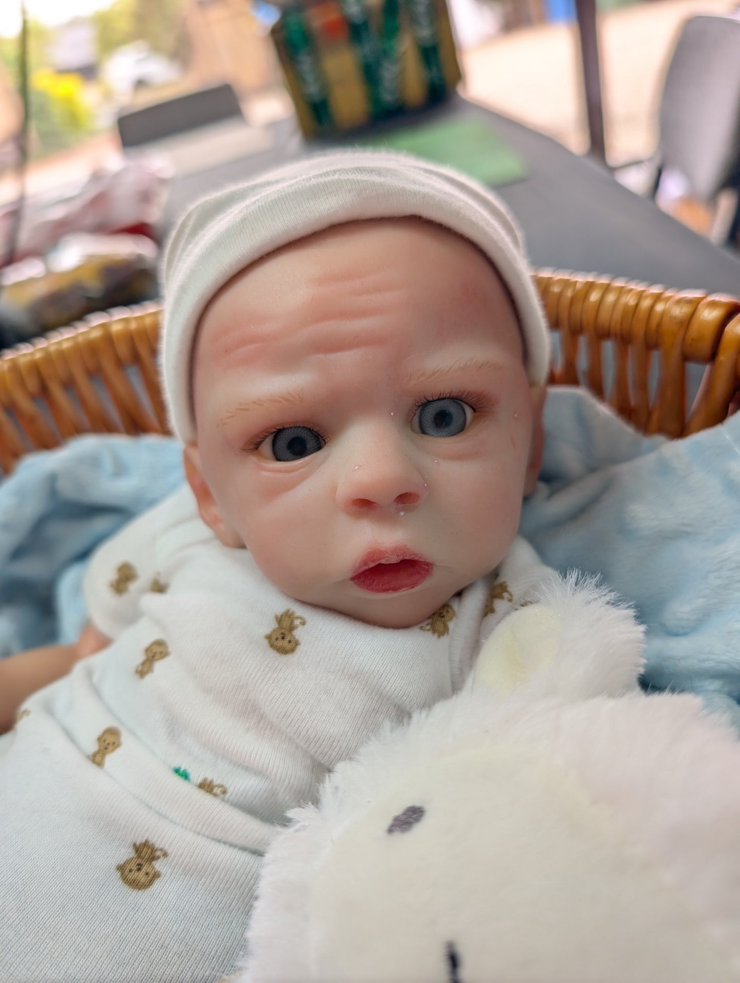 Beautiiful Little Baby Boy Reborn Baby Doll (  COMPLETED )