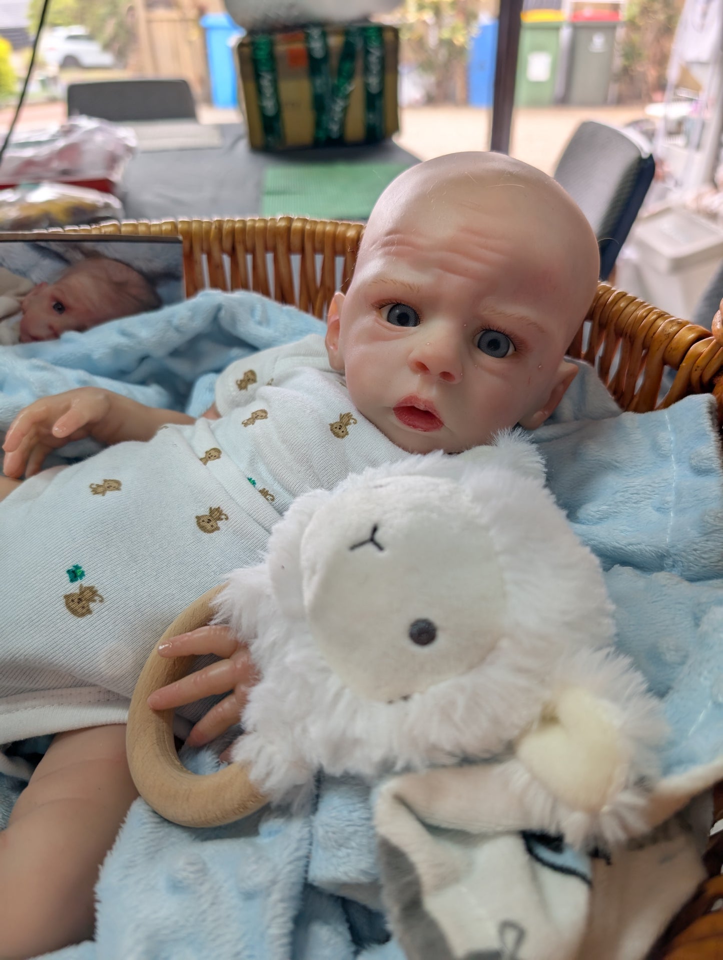 Beautiiful Little Baby Boy Reborn Baby Doll (  COMPLETED )