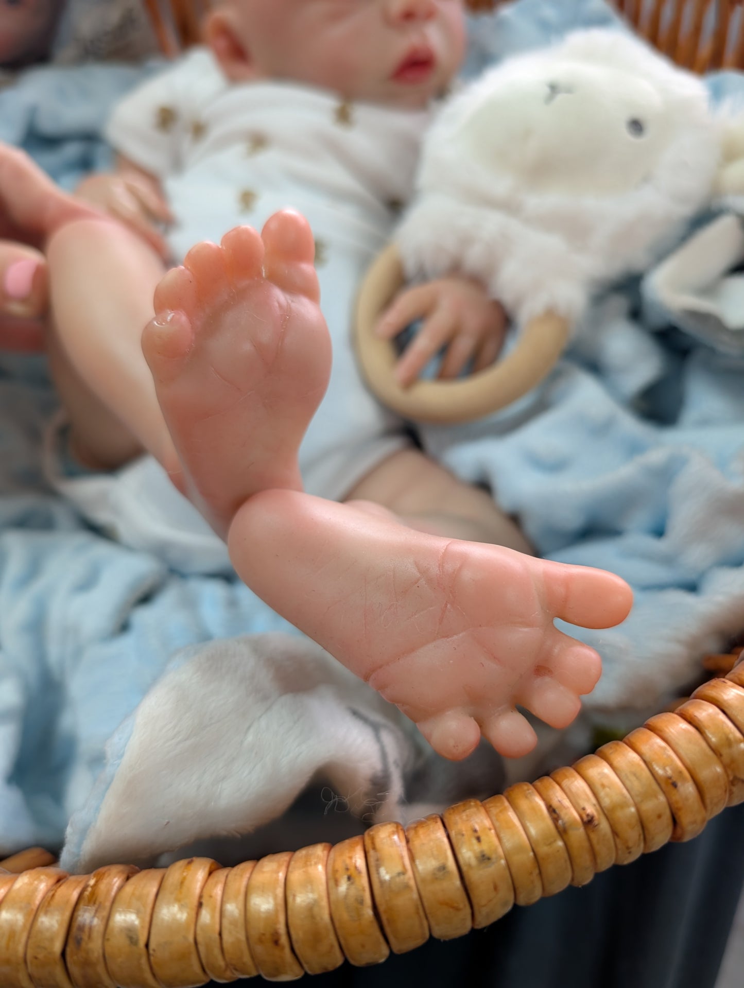 Beautiiful Little Baby Boy Reborn Baby Doll (  COMPLETED )