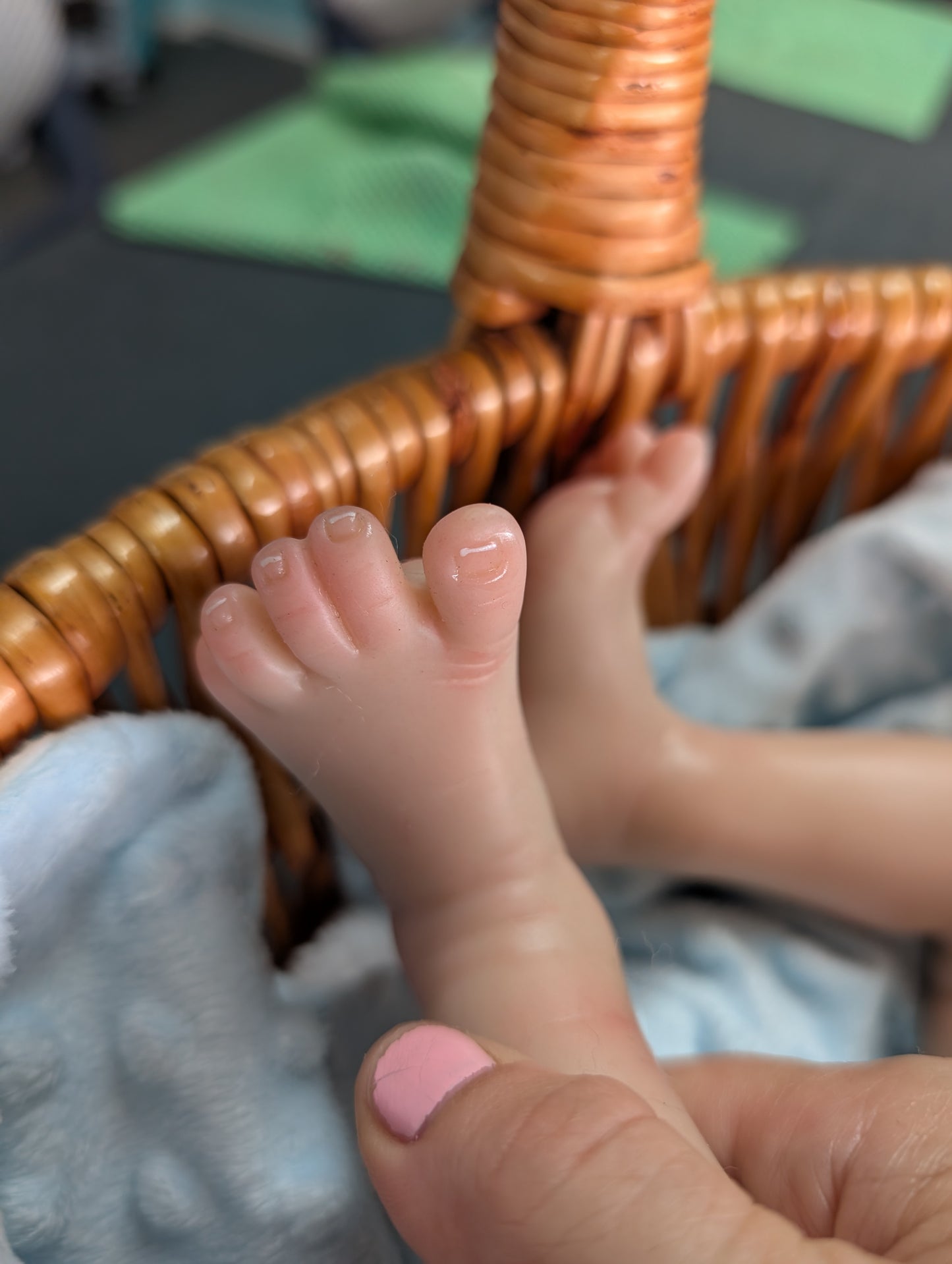 Beautiiful Little Baby Boy Reborn Baby Doll (  COMPLETED )