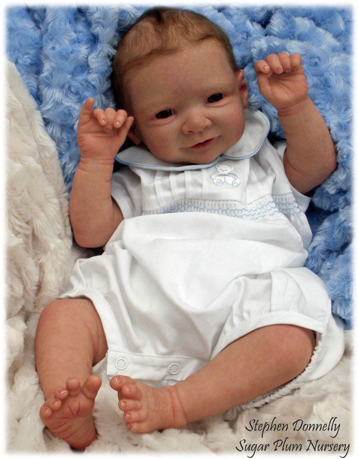 Stephen by Phil Donnelly 19" DISCONTINUED Reborn Baby Doll