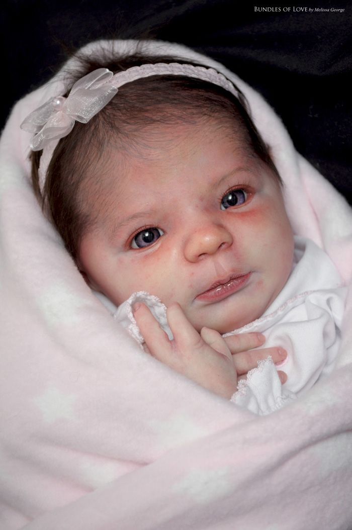 Newborn Eliza KIT by Denise Pratt 20" Baby Unpainted  Discontinued