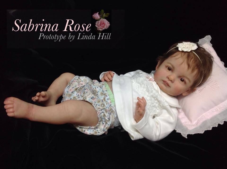 Sabrina Rose by Ping Lau 20" KIT ONLY Ltd Ed Reborn Baby UNPAINTED NO COA
