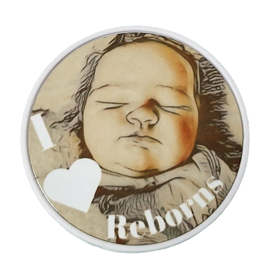 I Love Reborns Pop Socket