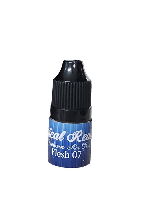 3ml Flesh 7 Air Dry Magical Realism Reborn Baby Paint