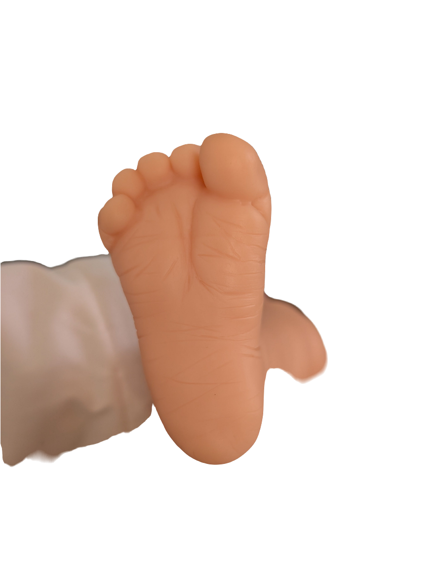18-19" Unpainted Vinyl Reborn Baby Legs " LEGS ONLY" Parts