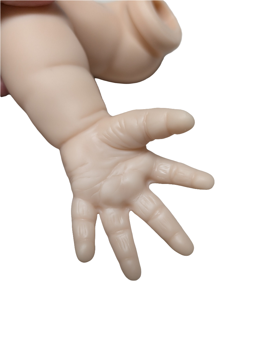 20- 21" Unpainted Vinyl Reborn Baby Arms " ARMS ONLY" Parts