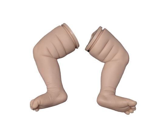 20" Unpainted Vinyl Reborn Baby Legs " LEGS ONLY" Parts