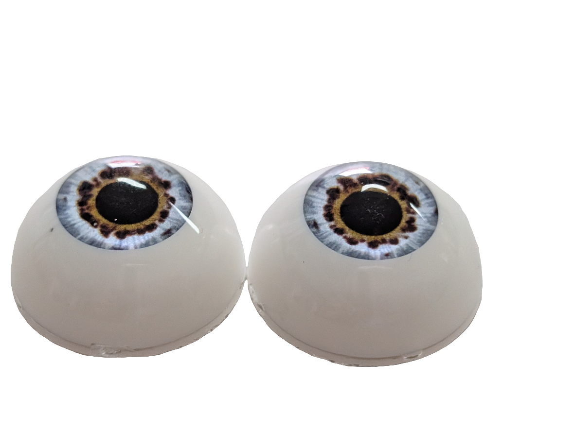 20mm Snow Wolf Round Acrylic Eyes Reborn Baby Doll Making Supplies