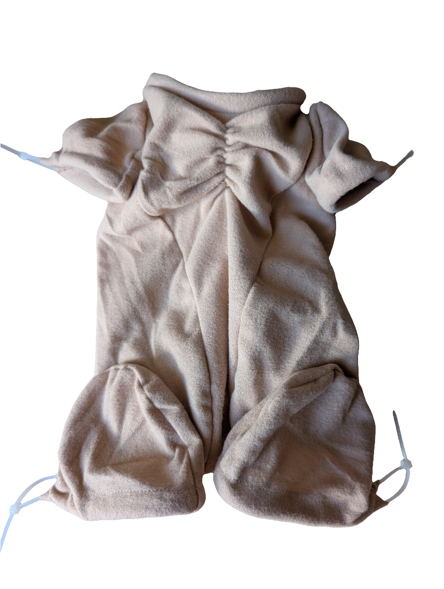 22" 3/4 Limbs Cloth Reborn Doll Body