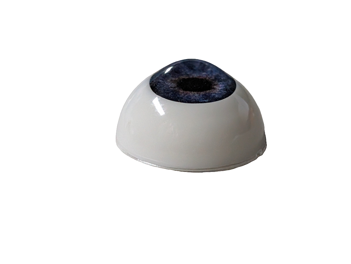 12mm Deep Blue Round Acrylic Eyes Reborn Baby Doll Making Supplies